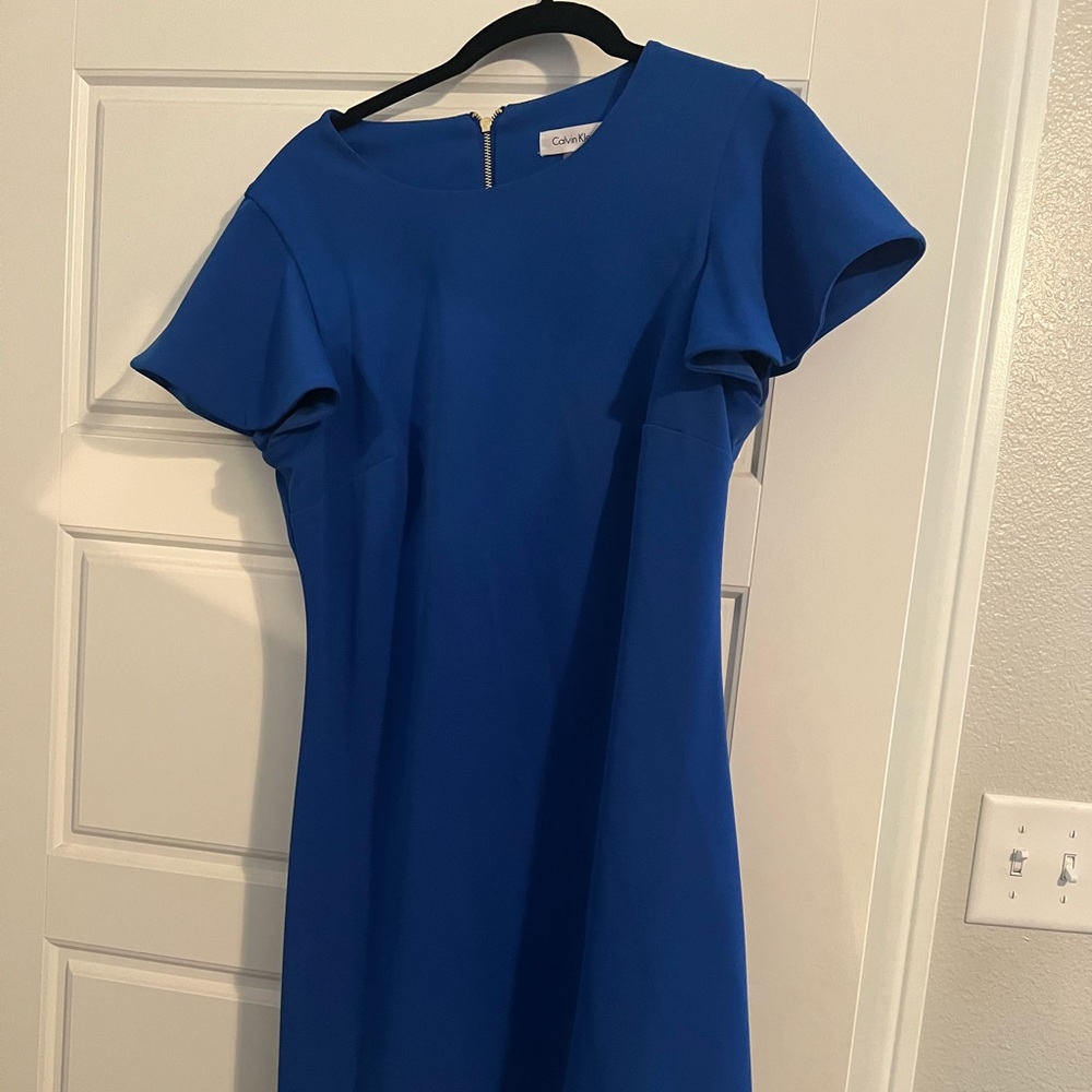 Blue Calvin Klein Dress
